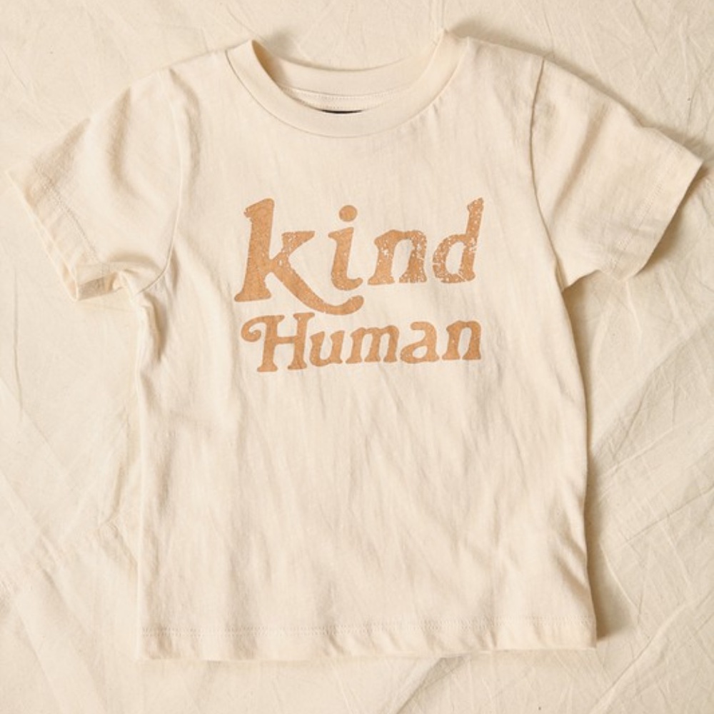"KIND HUMAN" Kids T-Shirt